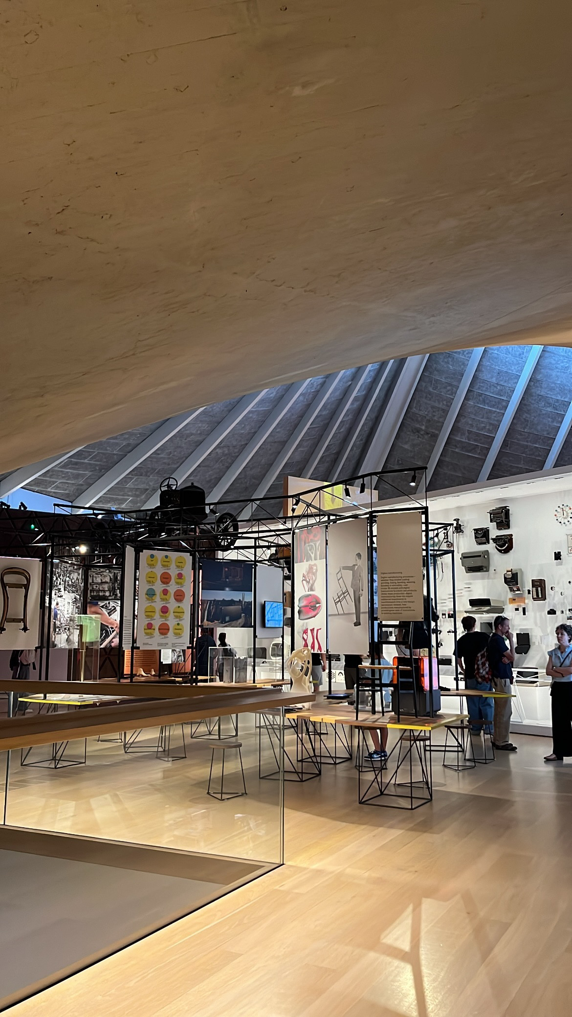 A showcase of sustainable design concepts at the Design Museum, emphasizing eco-friendly materials and creative solutions.