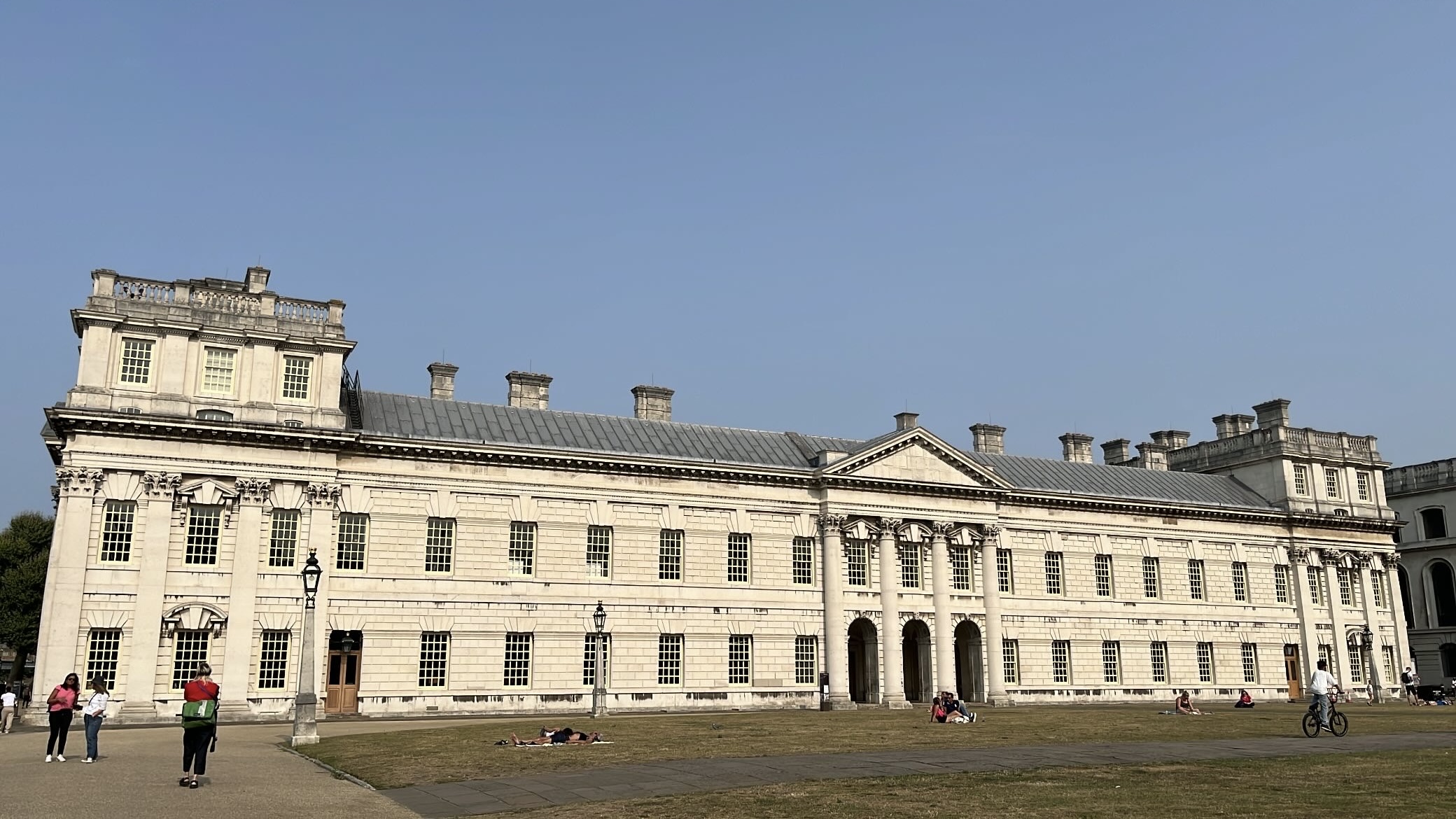 A gorgeous building in the Old Royal Naval College